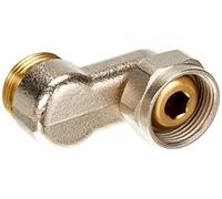 Oventrop - Acoplamiento en S 3/4" x 3/4", latón niquelado 1019205