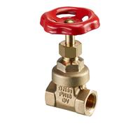 OVENTROP Válvula de compuerta Hygate ATB con rosca interior PN 25 DN 32, G 1 1/4