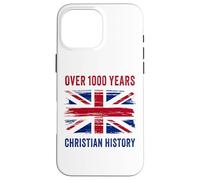 Over 1000 Years of Christian History - UK Patriot Graphic Carcasa para iPhone 16 Pro Max