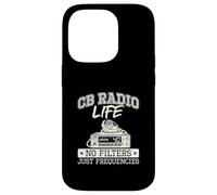 Over But Never out CB Radio Citizens Band Radio Entusiastas de la Radio Carcasa para iPhone 14 Pro