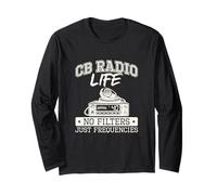 Over But Never out CB Radio Citizens Band Radio Entusiastas de la Radio Manga Larga