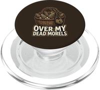 Over My Dead Morels Funny Setas Foraging PopSockets PopGrip para MagSafe