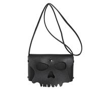 Over Shoulder Bag Skeleton - Large Capacity Artistic Design, Chic Cutout Pattern, Comfortable Portable Handbag, Multifunction Casual Organizer, Modern Aesthetic Tote | Practical Everyday Holder