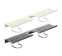 Over Sink Shelf - Carbon Steel Faucet Rack, Detachable Drain Organizer