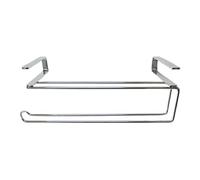 Over-the-Cabinet Towel Holder, No-Drill Tissue Storage Rack, Space Saving Paper Towel Organizer, Durable Hanging Hook (1 Pack), Kitchen, Bathroom, Household
