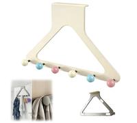 Over-The-Door Hanger Organizer,Multi-Purpose Over The Door Hanger Rack,No-Drill Hook Heavy Duty Storage Organizer for Bedroom Bathroom Entryway (C)