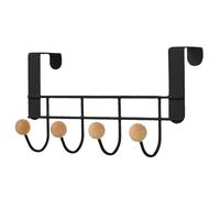 Over The Door Hook - 4cm Space-Saving Door Organizer For Bedroom, Bathroom, Heavy Duty Hanger For Clothes, Towels, Bags, Coats, And Hats, Closet, Or Office, Durable Metal Construction With Scratch-Pro