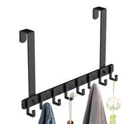 Over the Door Hook - Door Hanger Hook | Bathroom Hooks | Coat Holder Organizer | Doors Towel Hanger | Stable Load-Bearing Coat Holder | Hangable Organizer for Bedroom Dormitory Living Room Bathroom