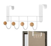 Over the Door Hook - Sturdy Door Hooks No Drilling Required | Overs Doors Hanger Holder | Towel Rack Coat Rack Coat Rack Rust-Resistant | Over D00r Hanger Doors Hooks For Entryway Kitchen Bathroom