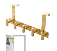 Over The Door Hooks - Heavy Duty Hanger, Rustproof Metal Rack, No-Drill Non | Over The Door Clothes Hanger Over The Door Hooks Bedroom, Living Room, Kitchen, Closet, Pantry, Dorm, Laundry, Kids, Office,