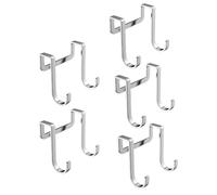 Over The Door Hooks, No Drill Steel Hanger, Over Cabinet Door Holder
