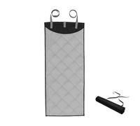 Over the Door Ironing Mat - Portable Steamboard Pad, High Temperature Protection Layer, Foldable Hanging Design, Lightweight Fabric Panel | Travel Use, Quick Ironing, Closet Setup, Home Laundry