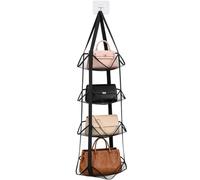 Over The Door Organizer | Mesh Ball Holder With Fabric Storage Shelves