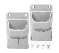 Over The Door Organizer with 4 Hooks Breathable Hangable with Pockets