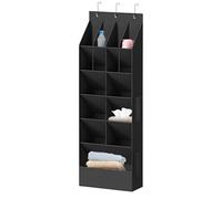 Over the Door Shoe Organizer, 11-Pocket Oxford Rack, Large Capacity, Home Baskets, Storage Containers, for Sneakers, Women's High Heels, Boots, 40.5 x 5.91 x 47.24 inches