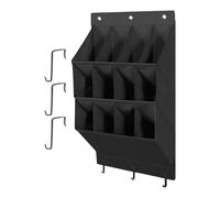 Over the Door Shoe Organizer - Hanging Storage for Footwear | Sturdy Fabric with Multiple Pockets, Space Saving Closet Rack, Door Mounted Shoe Holder for Home Organization 17x 6.5x 35.2 in