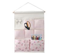 Over The Door Storage Hanging - Wall Hanging Storage Bag | Fruit Print Waterproof Over The Door Closet Organizer - Hanging Pocket Organizer with Multi-Compartments for Bedroom Bathroom Kitchen