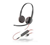 Over-the-Head Binaural Supra-Aural 7.45 ft Cable Noise Cancelling Microphone Noi