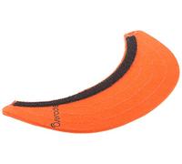 Overade, Visera extraíble de tela utilizar sobre casco plegable Plixi para bicicleta, patinete eléctrico, Overboard, gyroroue, gyropode, Skateboard, Roller, Color Naranja, Talla única