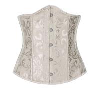 Overbust - Figura de reloj de arena para mujer, beige, 5X-Large