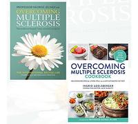 Overcoming Multiple Sclerosis and Cookbook 2 Books Bundle Collection with Gift Journal - The Evidence-Based 7 Step Recovery Program, Delicious Recipes for Living Well on a Low Saturated Fat Diet