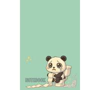 Overdramatic Panda Emotional Meltdown Theme 6x9" Notebook | 150 Pages | College Lined |: Hilarious College-Ruled Note Featuring a Crying Cartoon ... Perfect for Notes, School, or Journaling