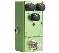 Overdrive Pedal de efectos de guitarra pedal cálido Overtones True Bypass para exquisito sonido Guitarra Pedal de bajo ruido puro Overdrive Pedal