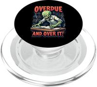 Overdue Halloween Zombie Reader PopSockets PopGrip para MagSafe