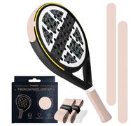 Overgrip y Protector para Pala de Pádel - Set de 2 Grips, Anillo y 2 Protectores Colores Pastel - Accesorios para Raquetas- Compatible con Pádel y Tenis - PT·GripKit