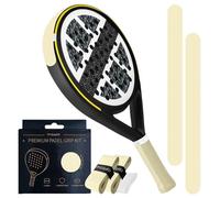 Overgrip y Protector para Pala de Pádel - Set de 2 Grips, Anillo y 2 Protectores Colores Pastel - Accesorios para Raquetas- Compatible con Pádel y Tenis - PT·GripKit