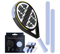 Overgrip y Protector para Pala de Pádel - Set de Grips, Anillo y Protectores Colores Pastel - Accesorios para Raquetas- Compatible con Pádel y Tenis - PT·GripKit