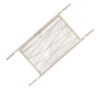 Overhead Cargo Net for SUV Fine Mesh Adjustable Buckle Two-Way Zipper