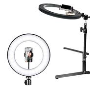 Overhead Phone Mount, Adjustable Selfie Tripod, Selfie Phone Mount, Phone Bracket Holder, Vlogging Phone Tripod, Recording Equipment Stand for Live Streaming, Cooking, Filming, Meeting