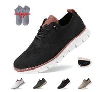 Overhil1s Wearbreeze Zapatos Ortopédicos Urbanos Ultra Cómodos, de Malla Transpirable para Hombre, Casuales for Caminar