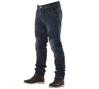 OVERLAP Castel Smalt - Pantalones Vaqueros para Hombre, Color Azul, Talla 28