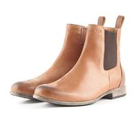 Overlap Chelsea - Zapatos para hombre, color beige, talla 42