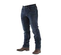 OVERLAP Manx - Pantalones Vaqueros para Hombre, Color Gris/Azul, Talla 32