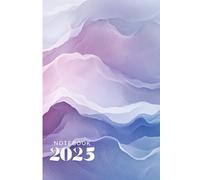 Overlapping Notebook 6x9: pink, texture, silk, fabric, flower, soft, pattern, purple, satin, rose, paper, wallpaper, love, color, valentine