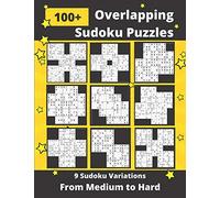 Overlapping Sudoku Puzzles Medium to Hard: 9 Different Multi-Sudoku Variants