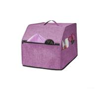Overlock con bolsillos de almacenamiento de costura para máquina para polvo, ajuste de polvo, 315 x 29 x 285 cm, funda de protección de tela Oxford para SE (morado)