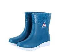 Overlook 6 Ice Shoes - Botas deportivas antideslizantes con punta redonda para mujer, Blue, 39 EU