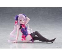 Overlord desktop cute estatua pvc shalltear chinese dress ver. 13 cm