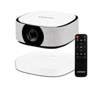 OVERMAX Multipic 4.5 Proyector LCD FullHD 1080p Proyector 2 en 1 con Powerbank Enfoque Automático, Corrección Trapezoidal, Wi-Fi de Doble Banda Bluetooth 5.1, 3000 lúmenes Imagen de hasta 200"