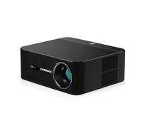 OVERMAX Proyector 4K Full HD 1080P Multipic 5.2, Google TV, Wi Fi y Bluetooth, Corrección automática Keystone de 30°, Zoom Eléctrico, Miracast y Rotación de 360°, Pantalla de hasta 200"