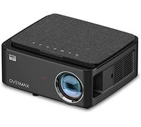 OVERMAX Proyector LED de 80 W con Pantalla de Espejo, Full HD 1080p hasta 200 Pulgadas, Altavoz Integrado, Sistema Android 9.0, duración de la lámpara: 50.000 Horas, Wi-Fi, Bluetooth, 2 HDMI, 2 USB,