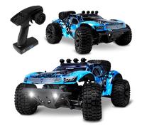 Overmax X-Hooligan Gran Coche de Control Remoto Rápido Escala 1:10 Velocidad 50 km/h Alcance 100 Metros 4x4 Drive 40 Minutos Conducción Diversión Iluminación LED