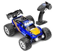 Overmax X-Shard - Coche teledirigido 4WD 1:16 Offroad, hasta 30 km/h, con limitador de Tempo, 2,4 GHz RC Monster Truck con accionamiento de Metal, amortiguadores, Alcance de 90 m, para niños a Partir