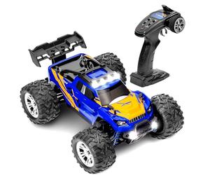 Overmax X-Shard - Coche teledirigido 4WD 1:16 Offroad, hasta 30 km/h, con limitador de Tempo, 2,4 GHz RC Monster Truck con accionamiento de Metal, amortiguadores, Alcance de 90 m, para niños a Partir