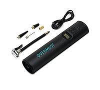 OVERMUST - Compresor Aire Coche Portátil | Bomba Eléctrica 150PSI | Apagado Automático | Luz LED | Ideal para Neumáticos, Motos, Bicicletas, Balones | USB C | Ventilador 12V