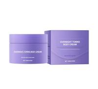 Overnight Toning Body Cream, Body Moisturizer Hydrating Whip Cream, Gentle Skin Care for Dry & Sensitive Skin, Soothes and Softens, Travel-Friendly Jar, 100 g Moisture Care